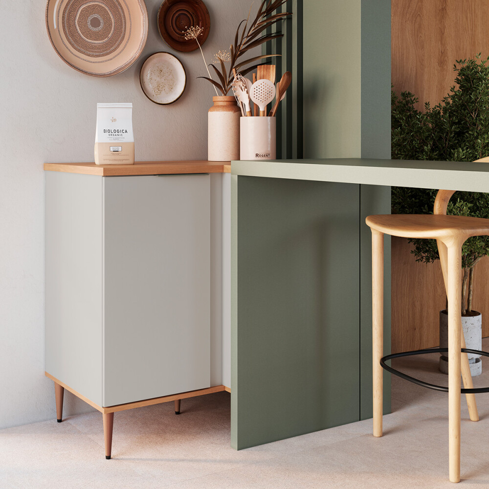 Módulo bajo de esquina recta Alice color Arenas Módulo Bajo De Esquina Recta Alice Color Arenas