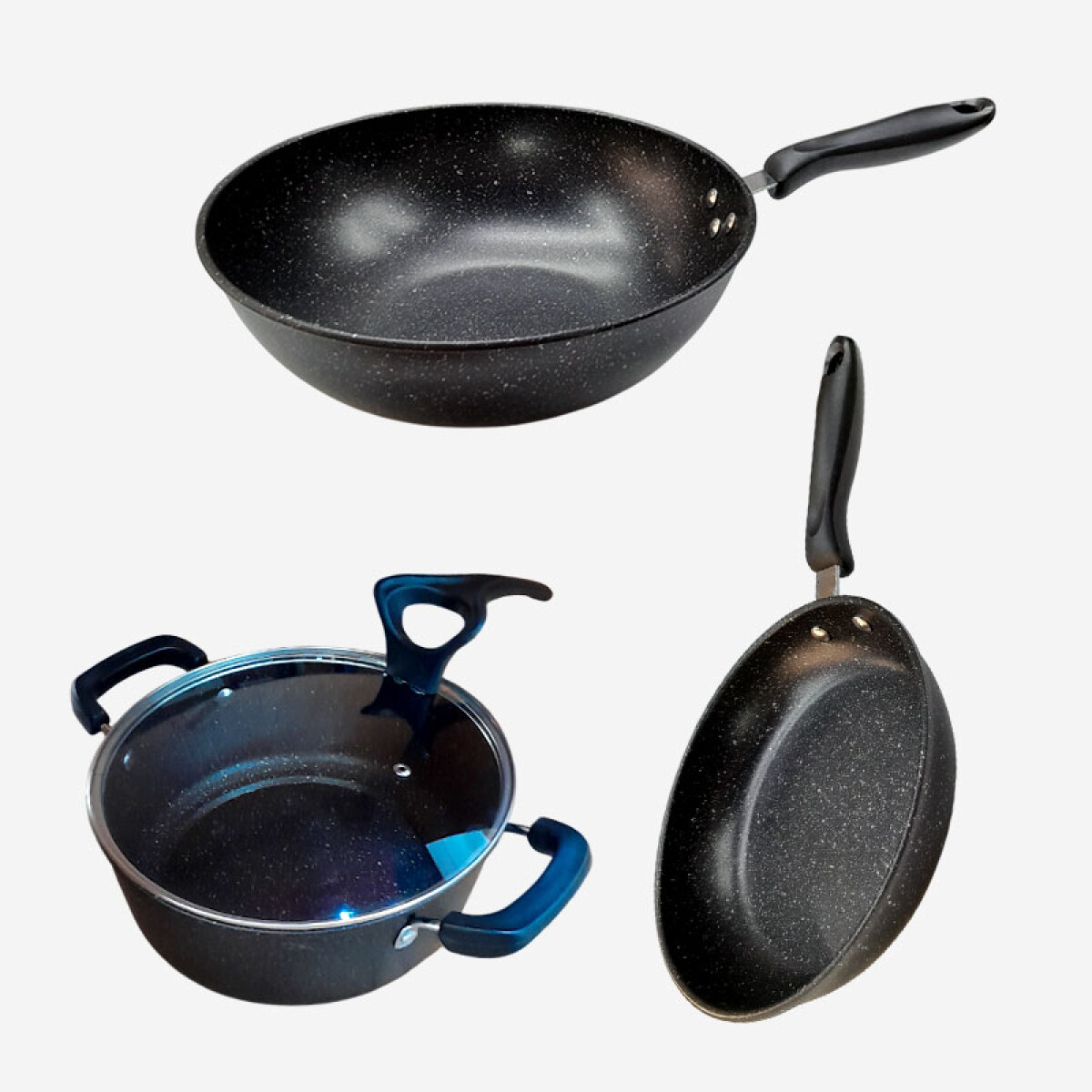 Batería de cocina 3 unidades - Batería De Cocina 3 Unidades 