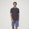 CAMISA POLO MM MASC PRETO MESCLA