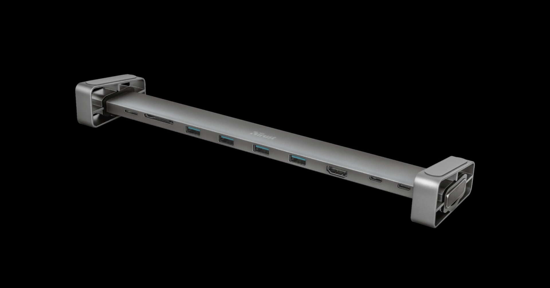 TRUST 23417 HUB USB-C 10 PUERTOS DALYX - 2984 