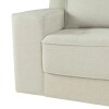 Sillón Agape - 3 Cuerpos Linho Off White Sillón Agape - 3 Cuerpos Linho Off White