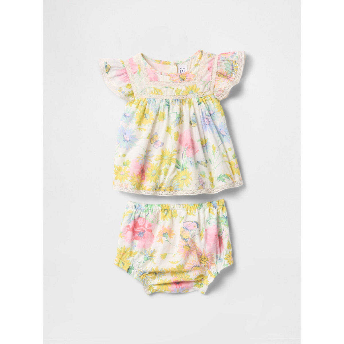 FRCH G 2PC SL FLTR WVN SET - SP MULTI FLORAL SP25 