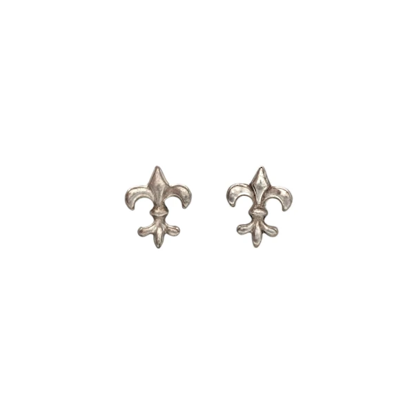 Abridores bebe Flor de Lis - Plata 925 - Sin Piedra - AB3010 sinpiedra