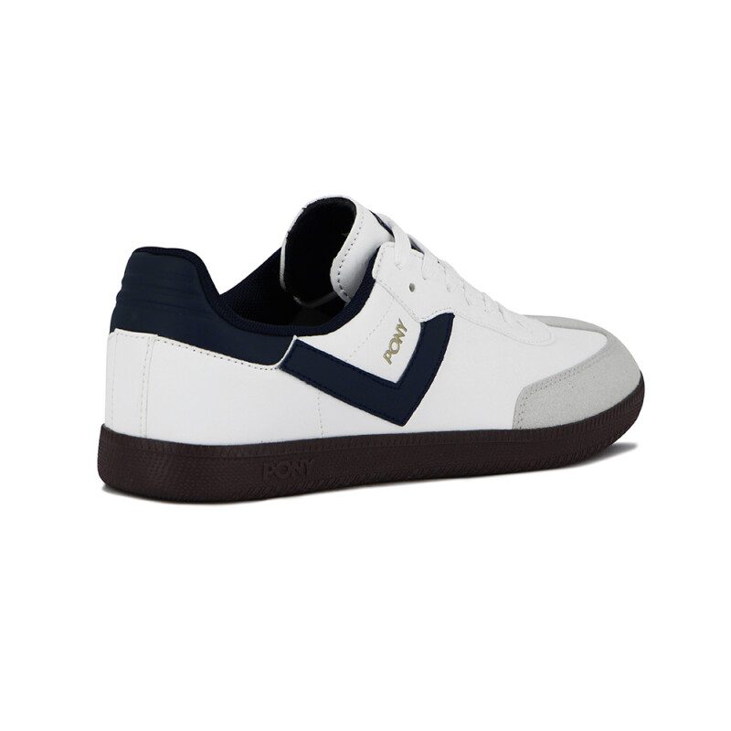 Pony Calzado Lifestyle MoMA Hombre - blanco/marino Blanco-Marino