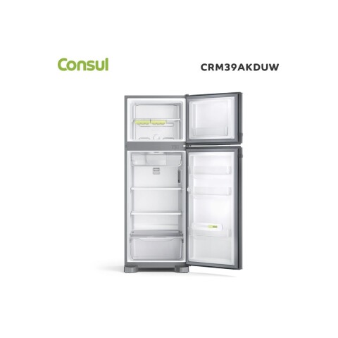 REFRIGERADOR CONSUL 360 LITROS INOX NO FROST CRM39AKDUW Refrigerador Consul 360 Litros Inox No Frost Crm39akduw