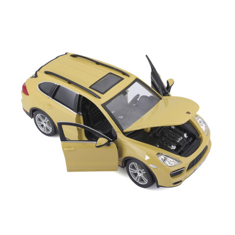 Auto de Colección Bburago Escala 1:24 PORSCHE AMARILLO