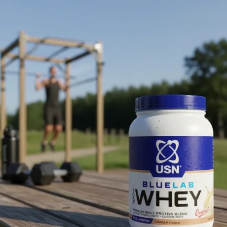 Whey Protein 908gr USN Blue Lab 100% Vainilla