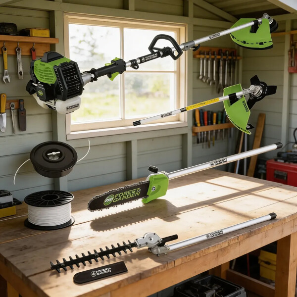 Desmalezadora 52cc 4 En 1 Forest & Garden Desg852/14-1 DESMALEZADORA FOREST&GARDEN DESG852/14-1