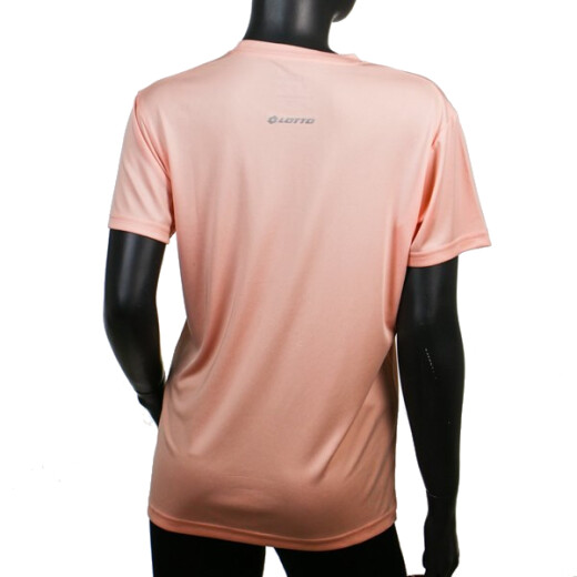 Remera Lotto Running Dama Dri-Fit Salmon S/C