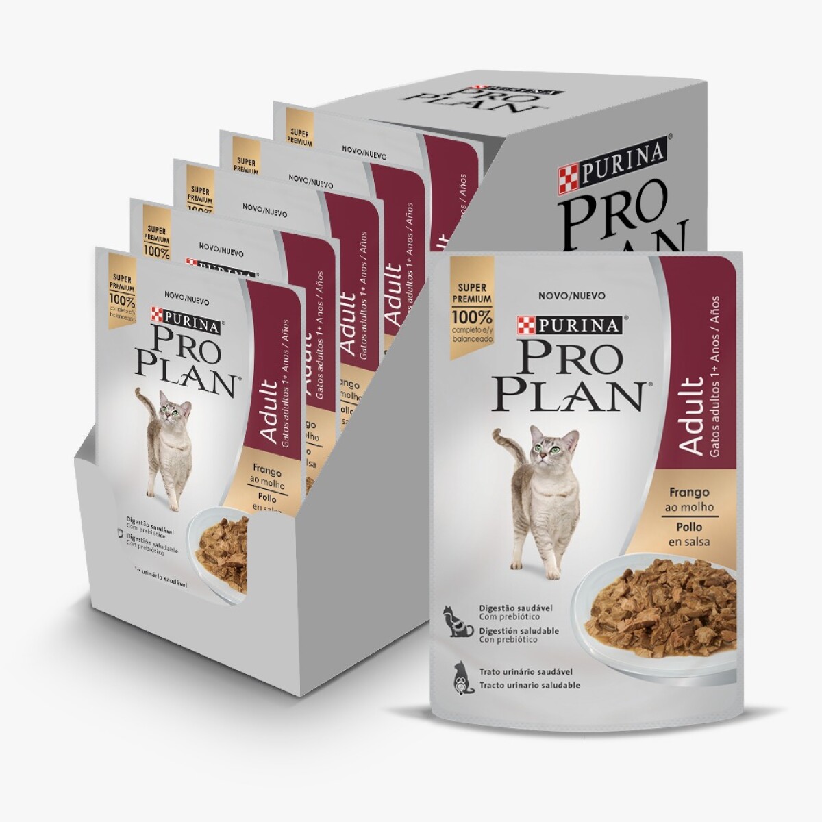 PRO PLAN Cats Adult Chicken x85g - Pro Plan Cats Adult Chicken X85g 