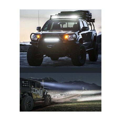 Barra Led 126w 42 Leds Con Lupa Ideal 4x4 Super Oferta Barra Led 126w 42 Leds Con Lupa Ideal 4x4 Super Oferta