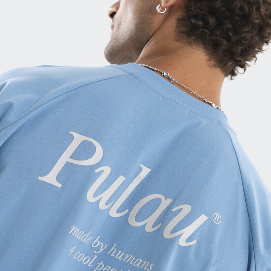Remera Pulau Being Azul