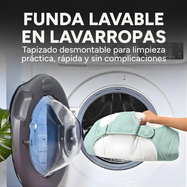 Silla Mecedora Bebé 5 Niveles Control Bluetooth Tul Mesita Color Verde