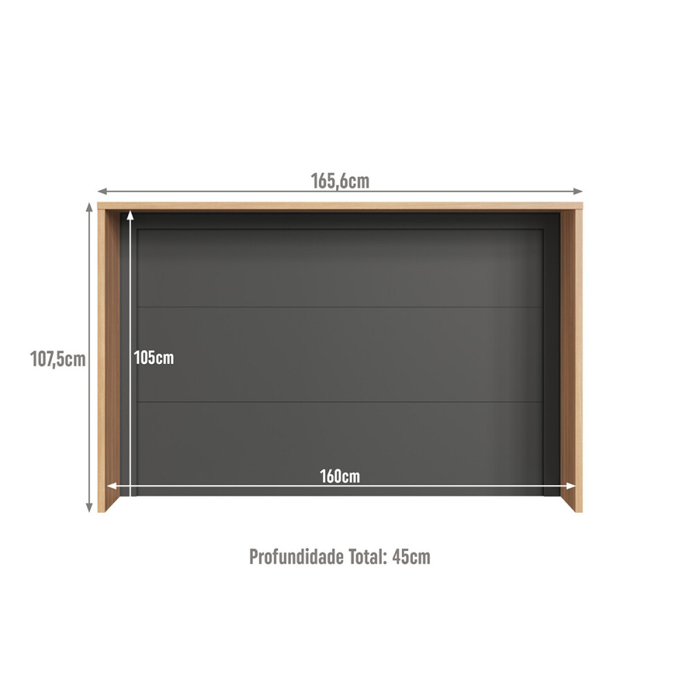 Barra alta Alice color Grafito Barra Alta Alice Color Grafito