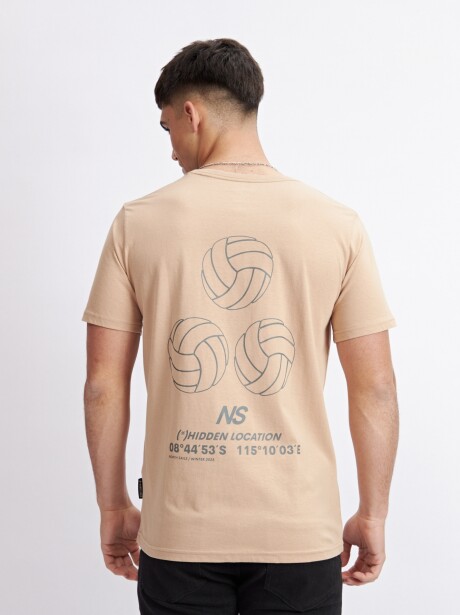 REMERA VOLLEY BEIGE