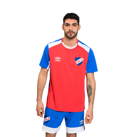 Remera de Hombre Umbro Nuo Nacional Rojo - Azul Royal