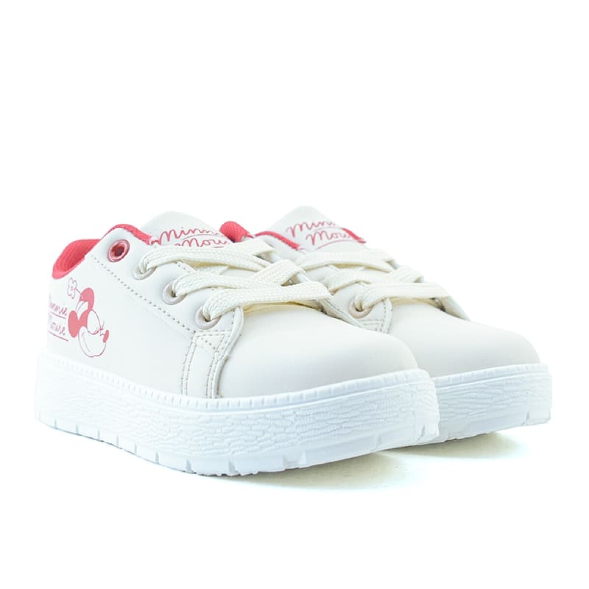 Championes Disney Minnie Casual de Niños - MIICFW24504 - Gris-rojo 