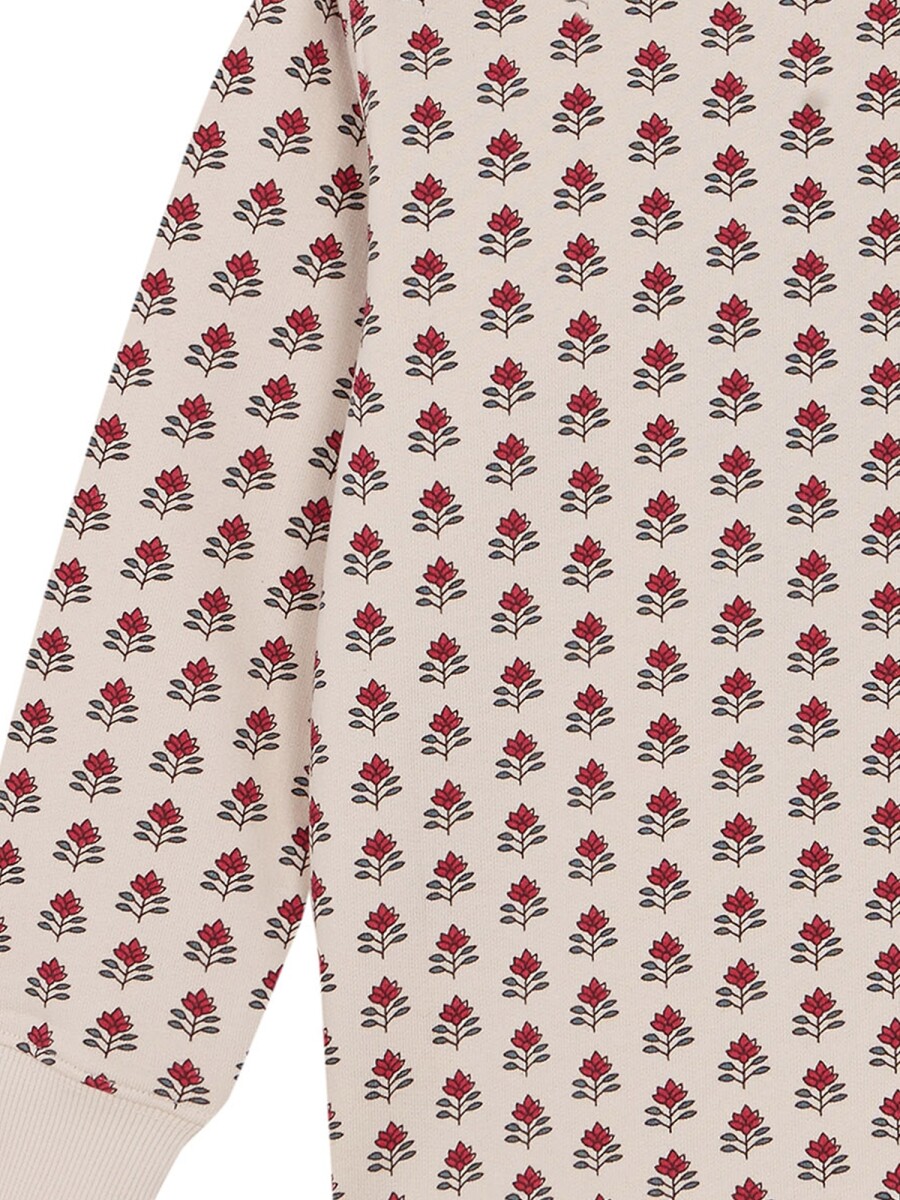 Sudadera Estampada Crudo