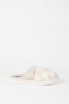 Pantufla damero beige