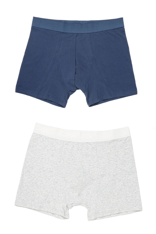 Pack x2 Boxer Liso AZ/GR