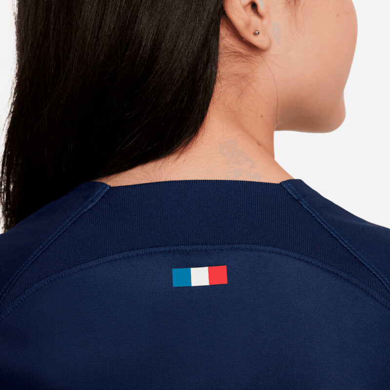 Remera Paris Saint-Germain 2023/24 Stadium Camiseta Oficial de Niños Azul
