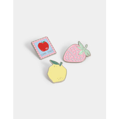 Set De Pines ''capri Italy'' Combinacion Multicolor