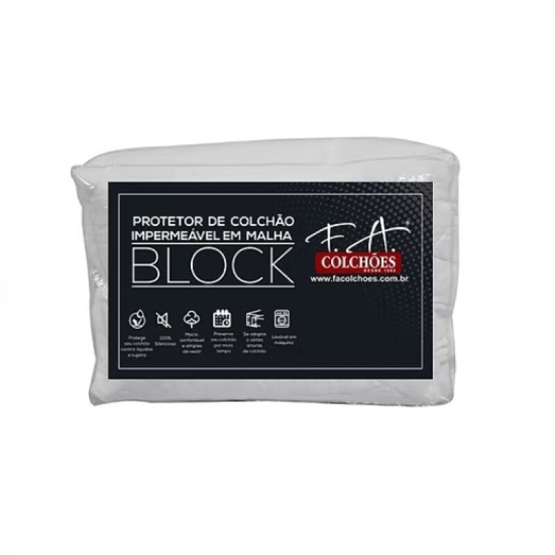Protector De Colchon Block 0.90 X 1.90 1 Plaza Protector De Colchon Block 0.90 X 1.90 1 Plaza