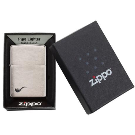 Encendedor Zippo Plata Pipa 0