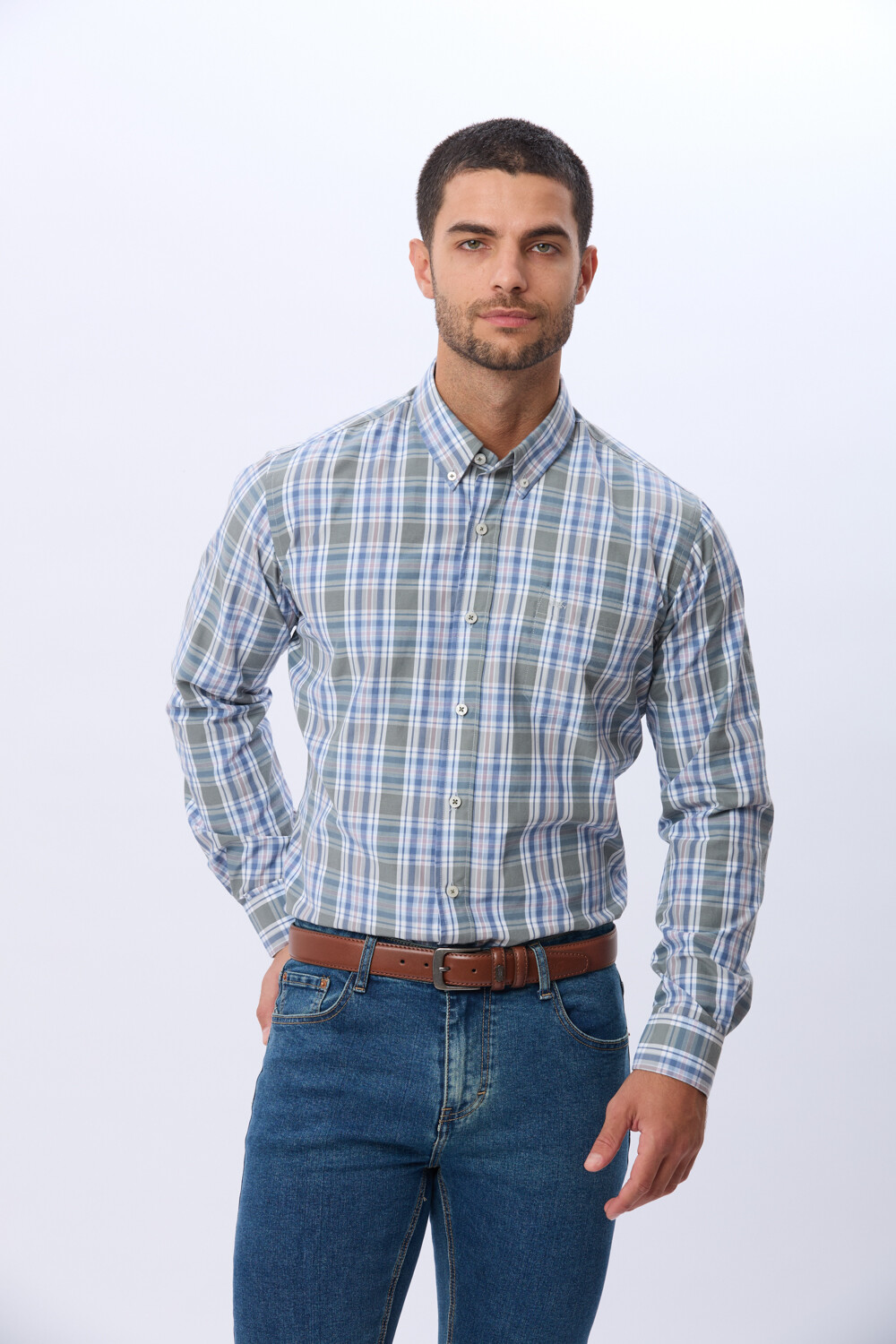 CAMISA CUADROS Unico