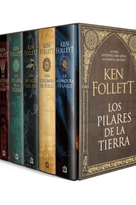 ESTUCHE LOS PILARES DE LA TIERRA ESTUCHE LOS PILARES DE LA TIERRA