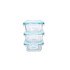 Contenedor de vidrio cierre hermético 410ml Contenedor De Vidrio Cierre Hermético 410ml