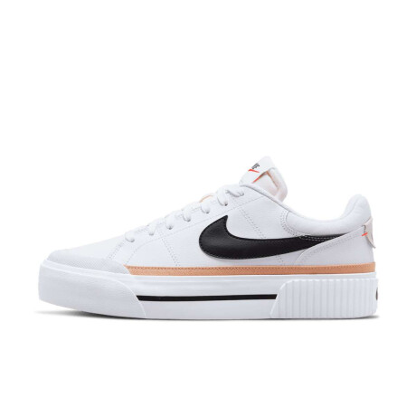 Championes Nike Court Legacy Lift de Mujer blanco
