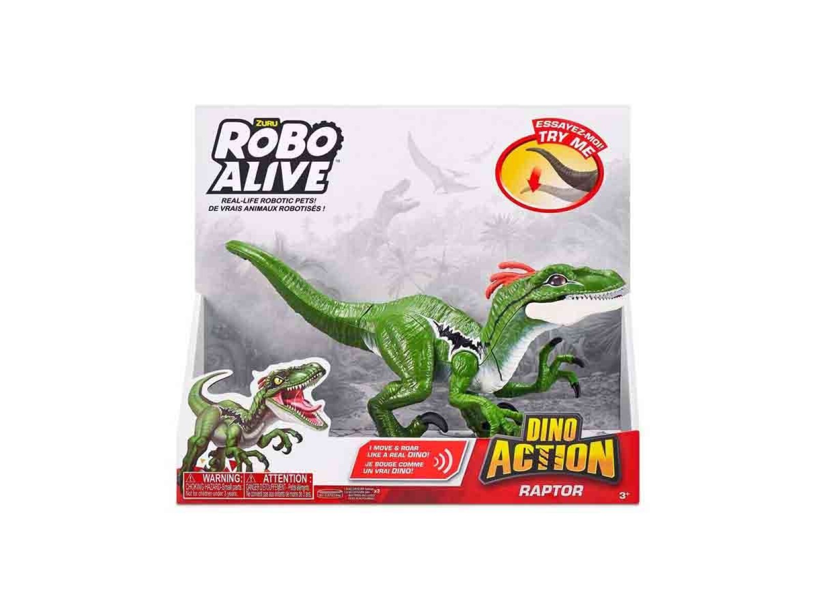 Robo Alive Dino Action Raptor 