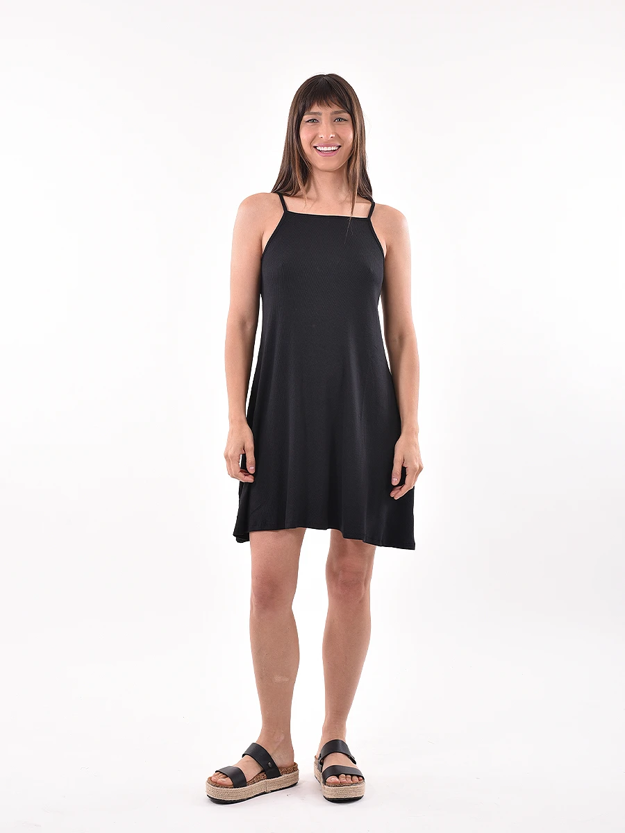 VESTIDO DATCA - NEGRO 