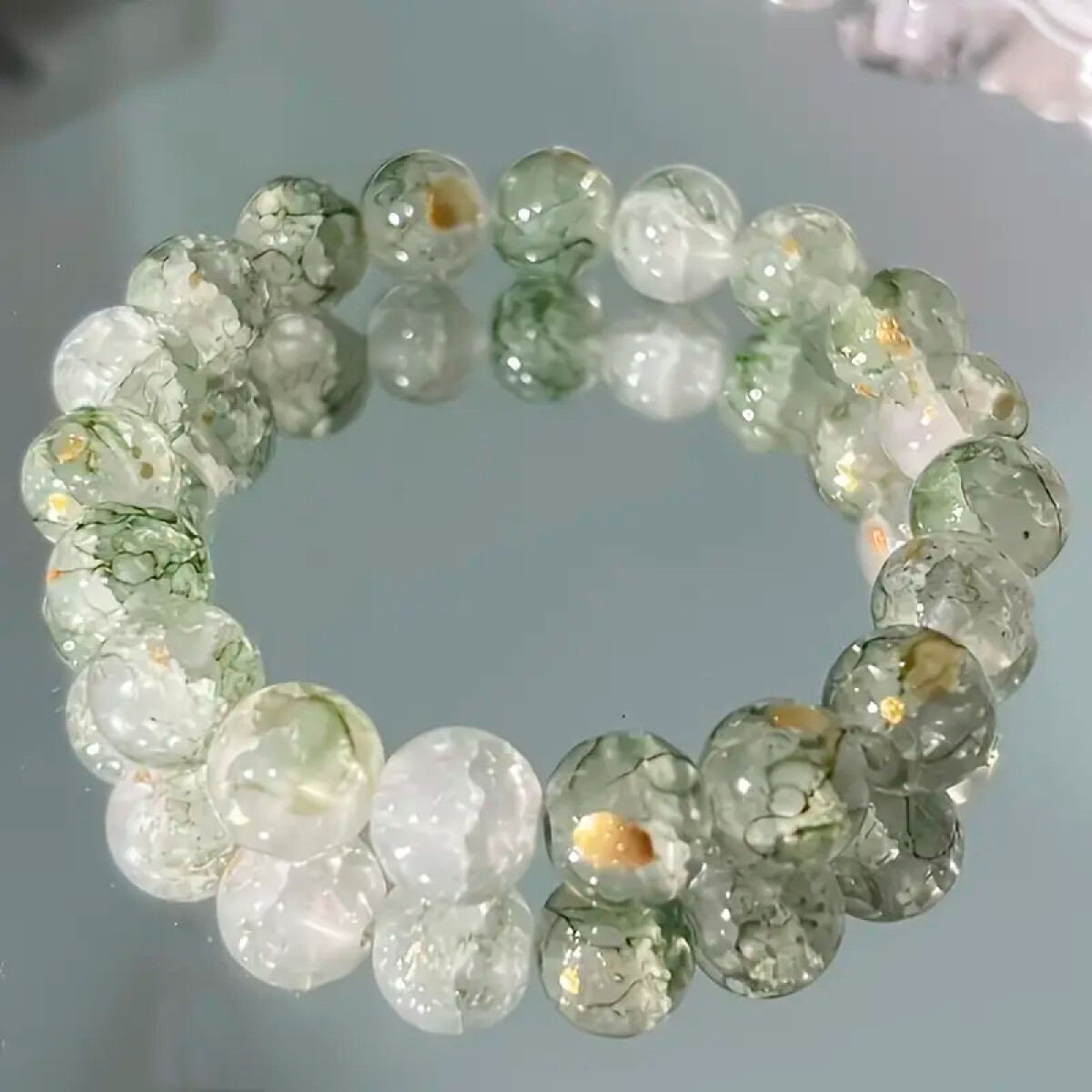 Pulsera De Dama En Estuche - Verde 