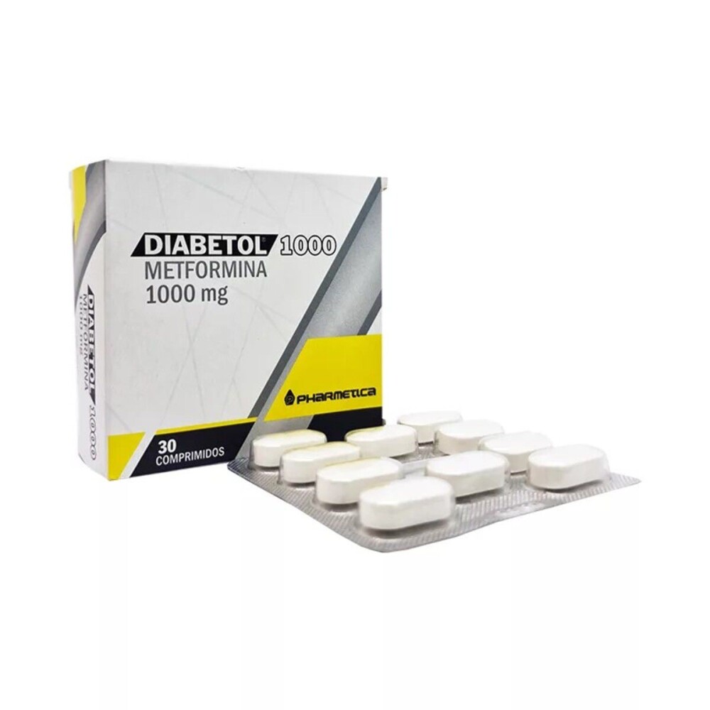 DIABETOL 1000 MG. CJ X 30 COMP. única