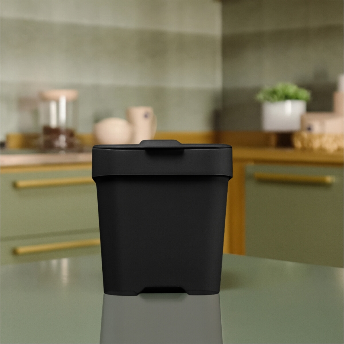 Tarro de residuos 2,5L - NEGRO 