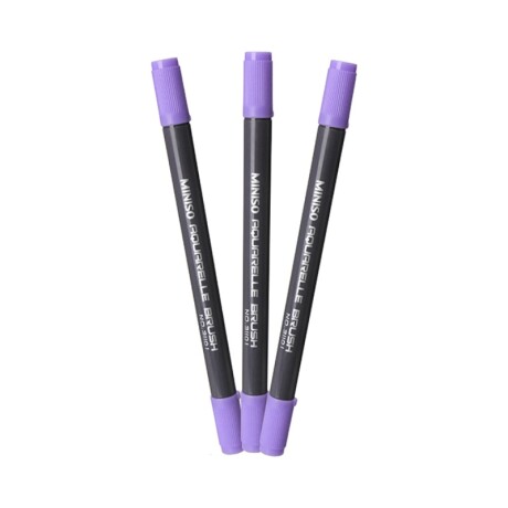 Marcador doble punta violeta