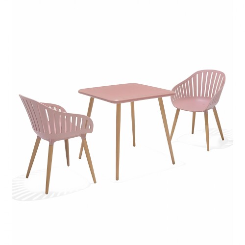 Conjunto de sillas de Jardin - Nassau Rosa