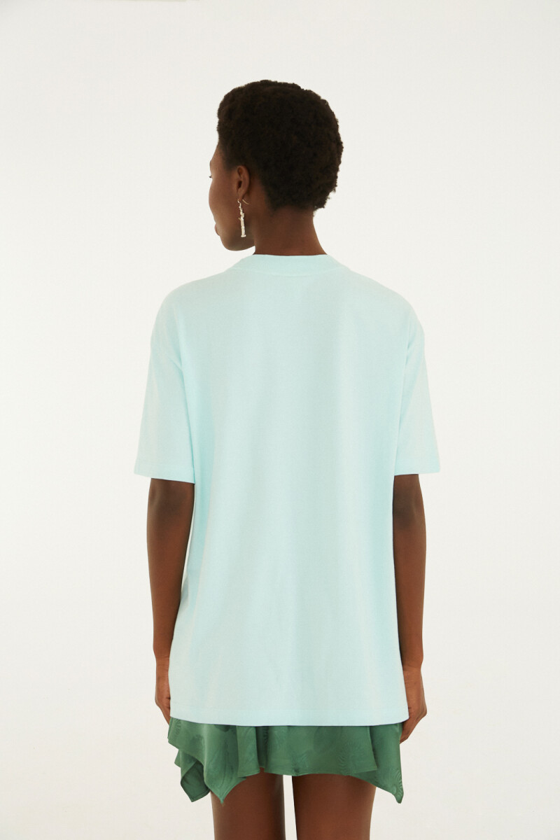 REMERA CARIOCA Turquesa
