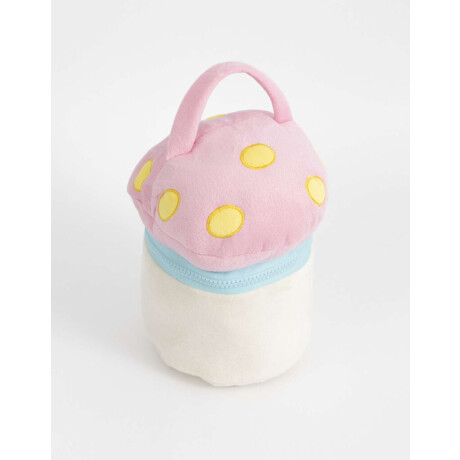 Portacosméticos Infantil De Honguito Y Charm Combinacion Multicolor