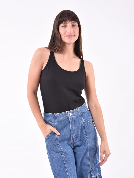 MUSCULOSA INTERIOR NEGRO