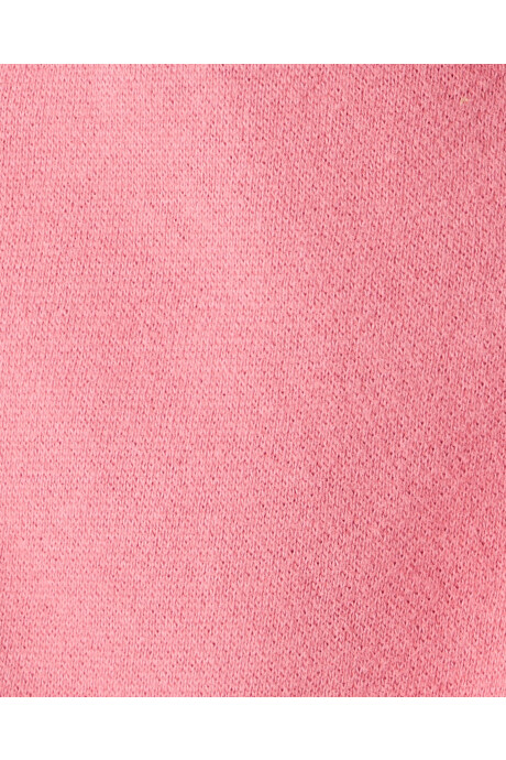 Pantalón deportivo de algodón, rosado Sin color