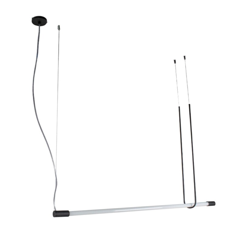 COLGANTE TRACO PARA TUBO LED 120CM NEGRO COLGANTE TRACO PARA TUBO LED 120CM NEGRO