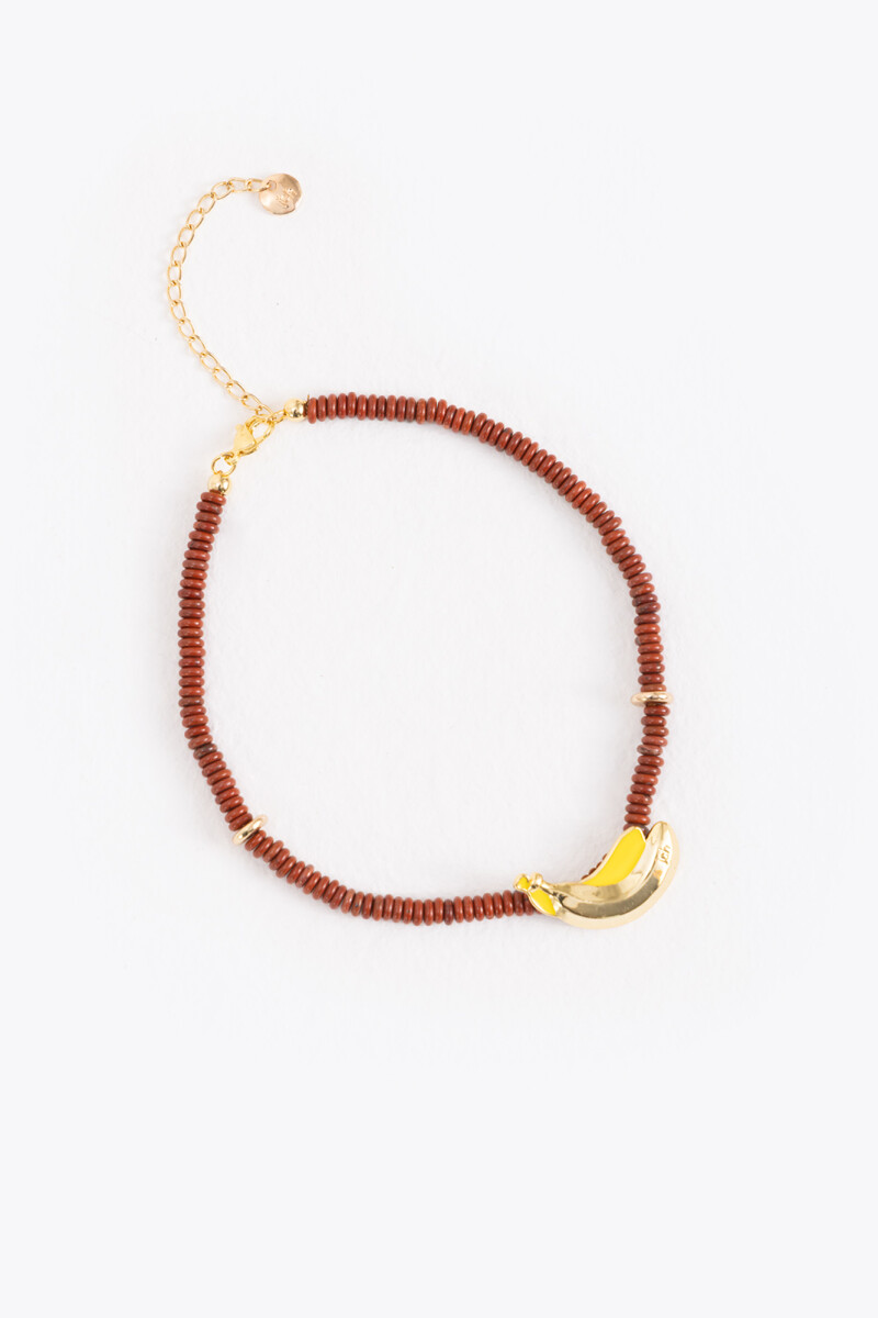 COLLAR BANANA Marron