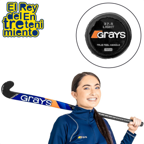 Palo Hockey Grays Prof. G4000 Mod 2019 Carbono Azul-Negro-36-5