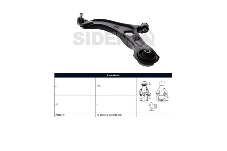 Parilla De Suspension Delantera Kia Sportage 15-25 Izq Parilla De Suspension Delantera Kia Sportage 15-25 Izq