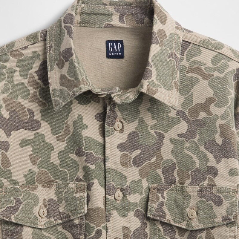 LS DENIM - NOVELTY CAMO DUCK CAMO