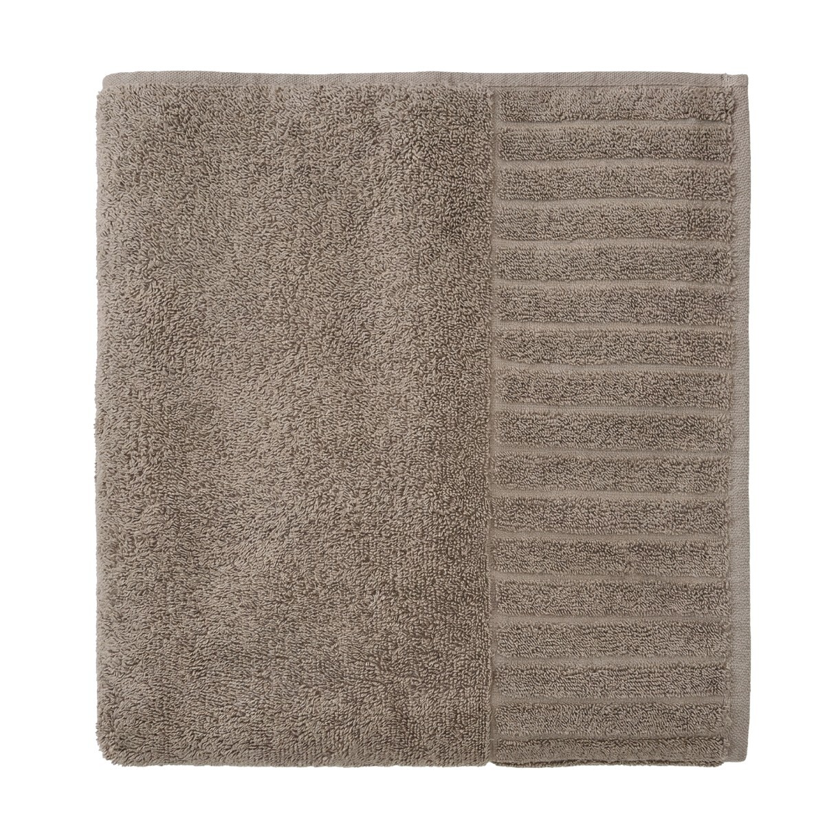 TOALLA VELOUR MARRON OSC 70X140CM 500Gr P/BAÑO 