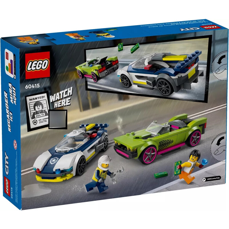 Lego City 60415 Coche De Policía Y Potente Deportivo Lego City 60415 Coche De Policía Y Potente Deportivo
